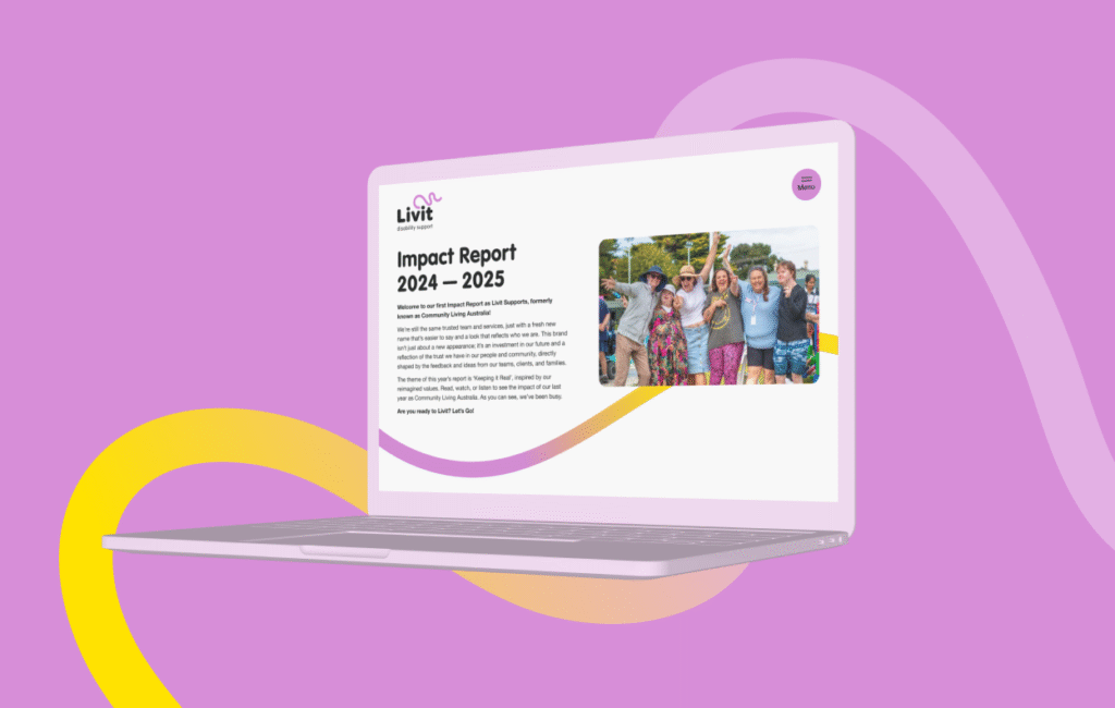 impact report mockup