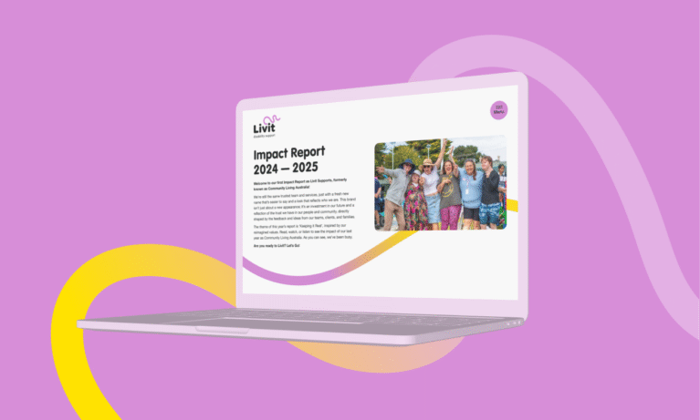 impact report mockup