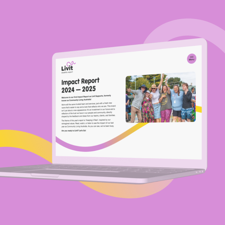 impact report mockup