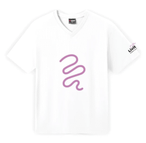 Livit Support Tee (White V Neck)